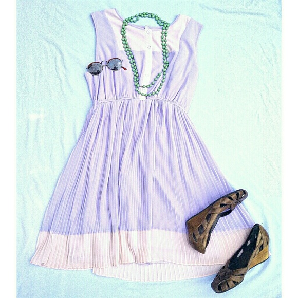 ModCloth Dresses & Skirts - Modcloth Purple And Pink Ya Los Angeles Dress XL