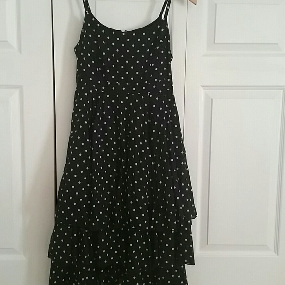 Precious black polka dot dress - Picture 2 of 2
