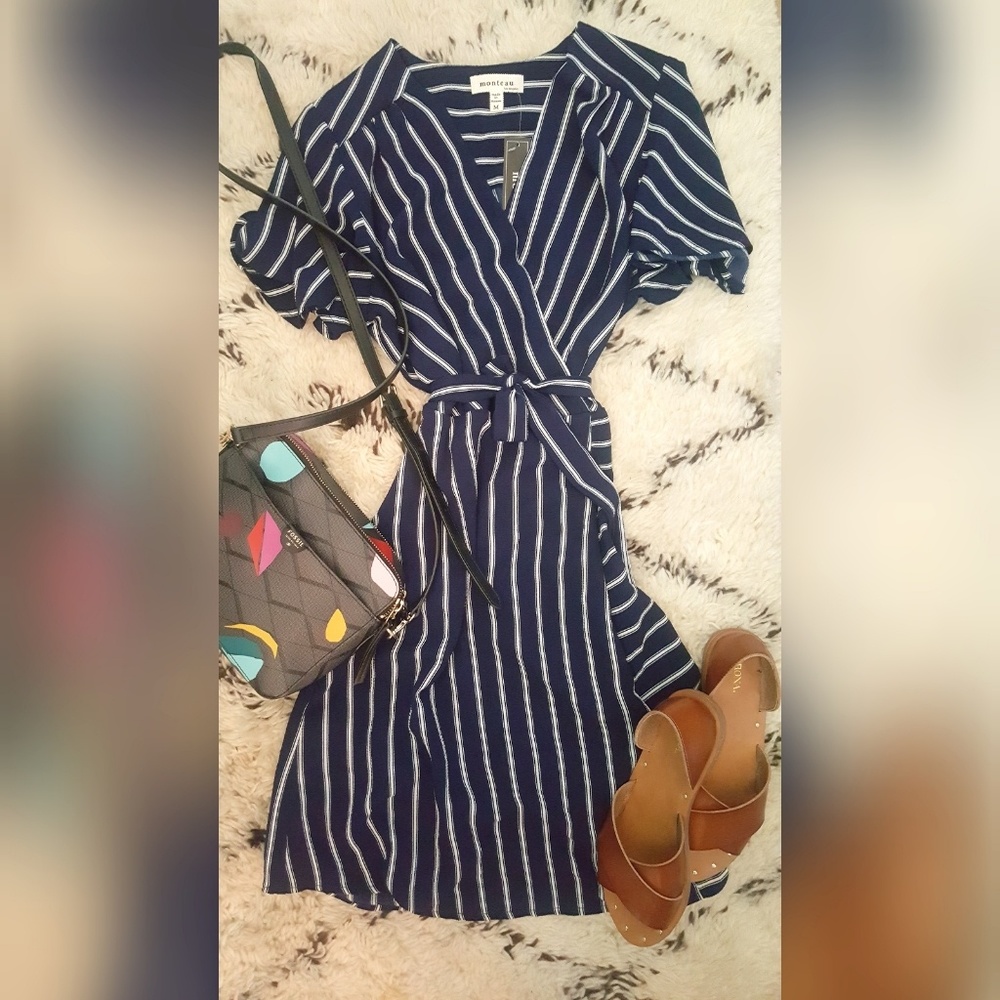 Striped breezy dress 🍹