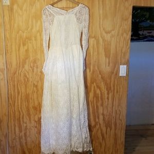 Vintage 1964 Handmade Wedding Dress