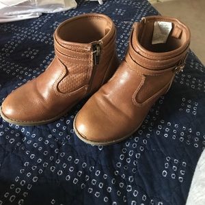 Little girl Brown Booties