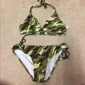 Roxy, camouflage swimsuit bikini two piece