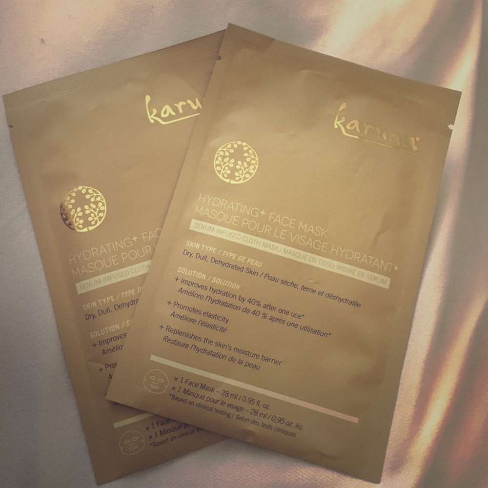 ❤️2 Karuna Hydrating Sheet Masks❤️