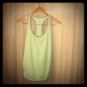 Mint green work out top