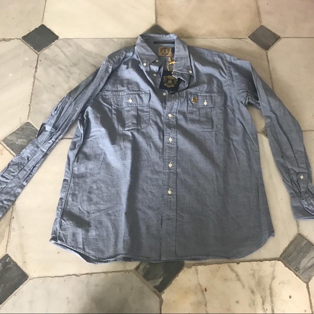 Men's billionaire boys club bee line button up