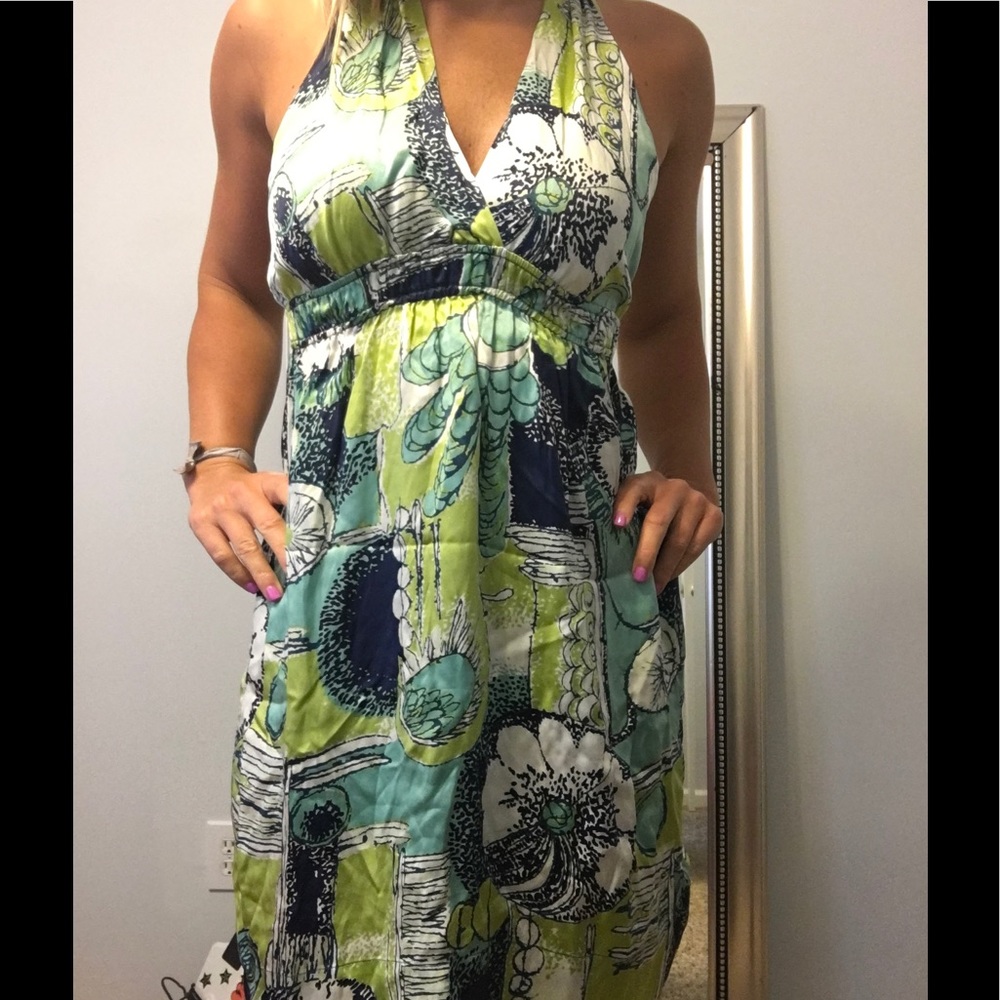 Hale Bob silk dress