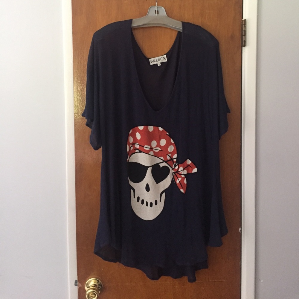 WILDFOX Summer Tunic With Skull