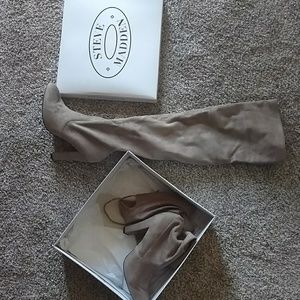 *Steve madden suede thigh highs