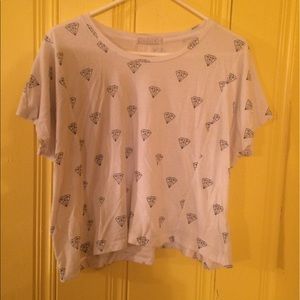 Diamond print tee