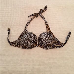 Victoria Secret Leopard Bikini Top