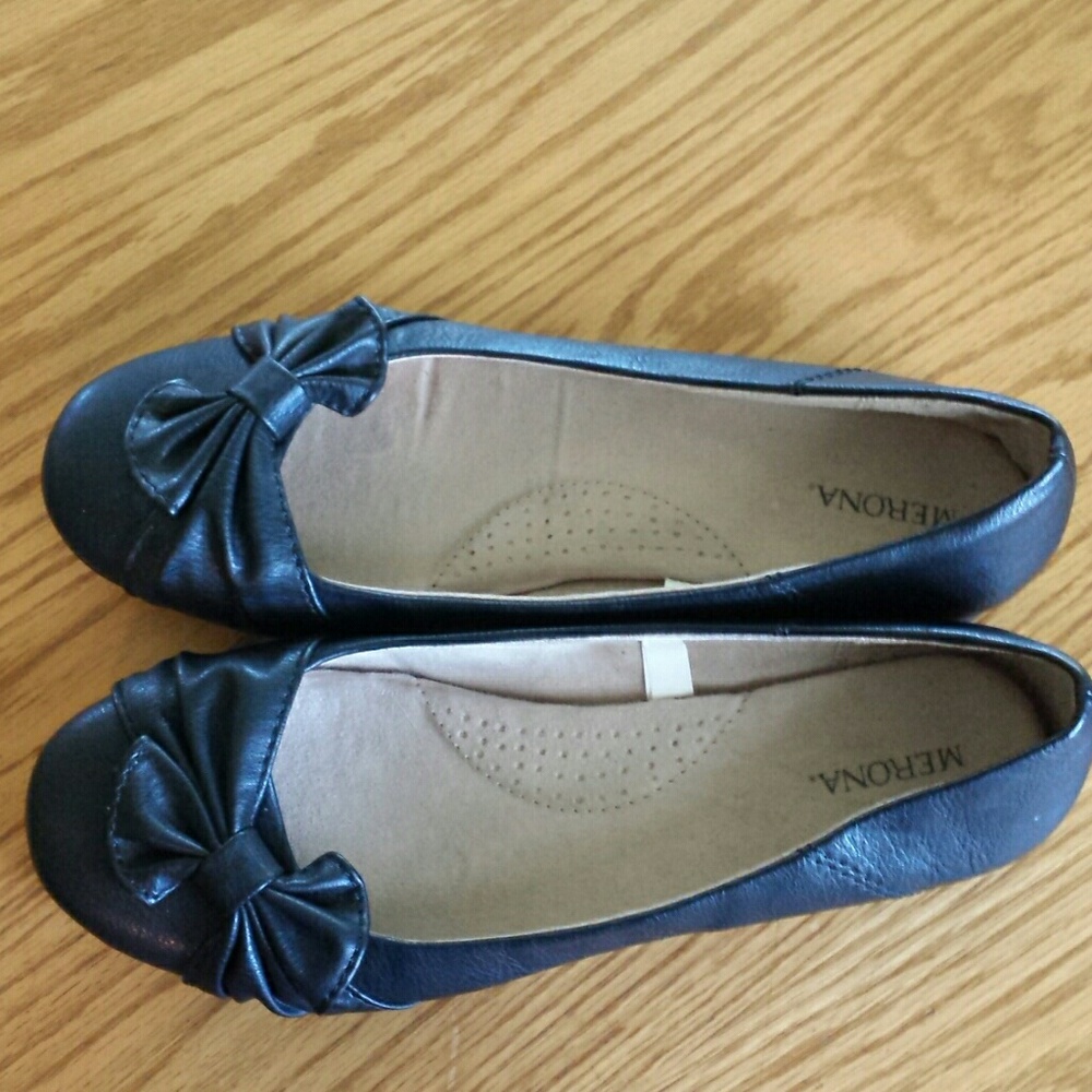 Merona Black Flats