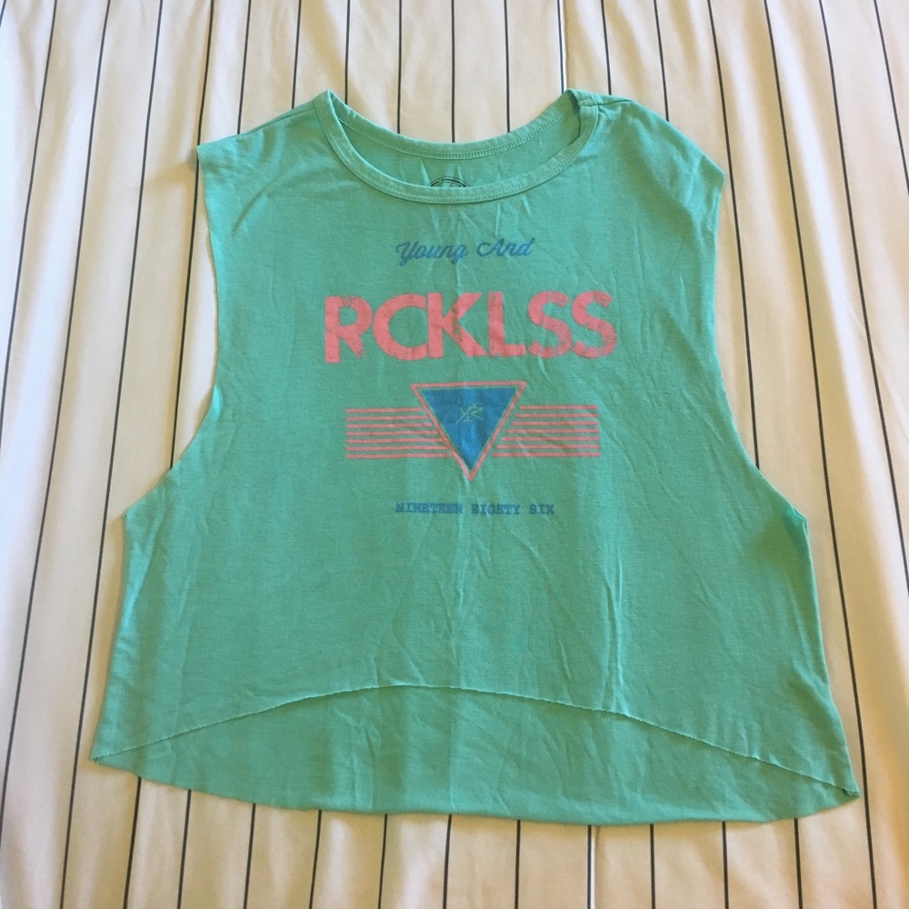 Young & Reckless Cropped Tank Top