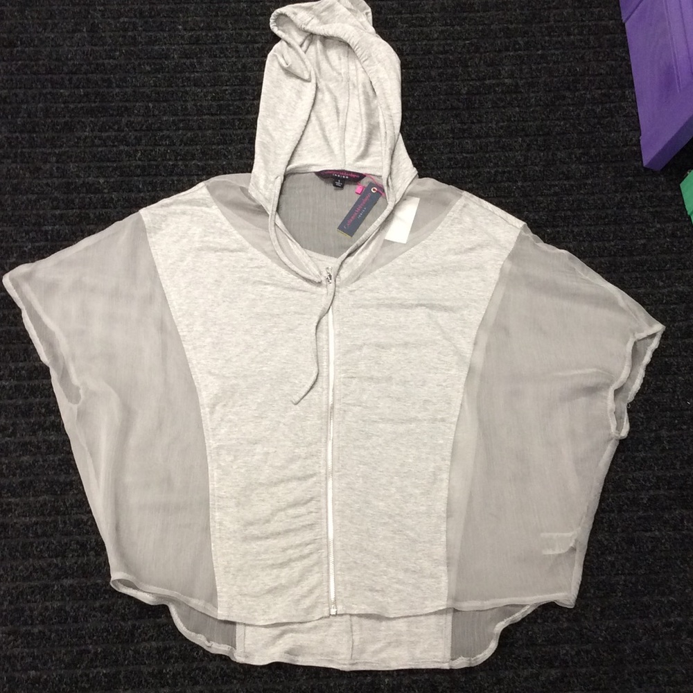 Sheer hoodie