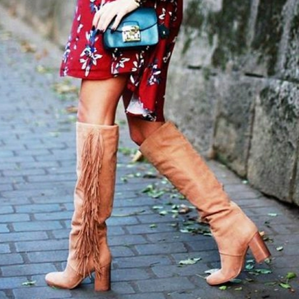 NIB Sam Edelman Taylan Fringe boots