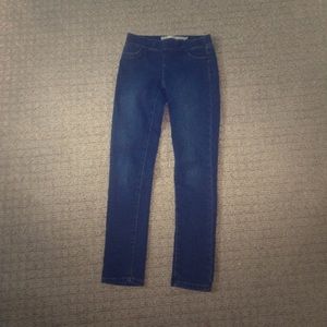 Navy blue jeans