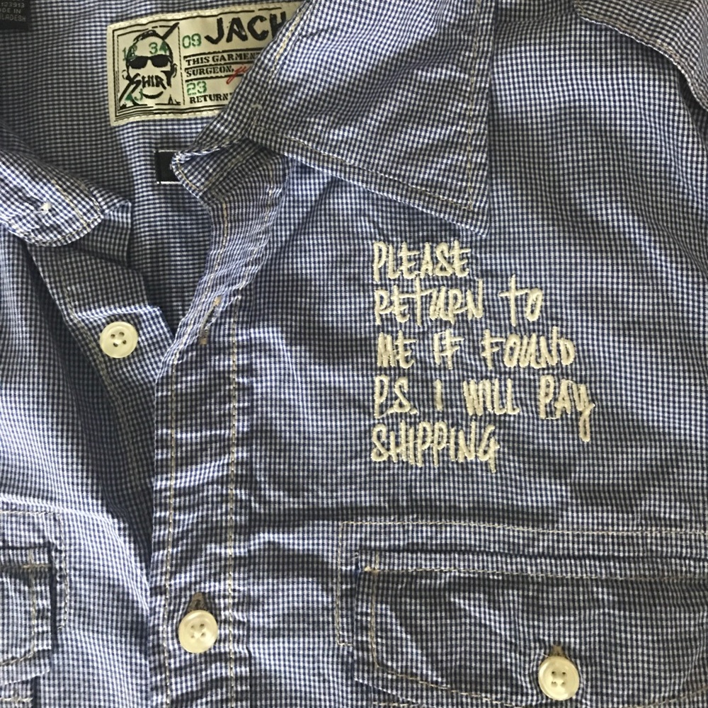 Jachs button down shirt