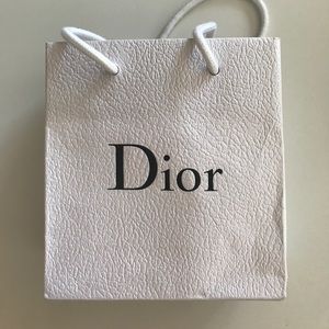 Small Dior shopping bag