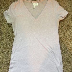 Lilac VNECK TSHIRT