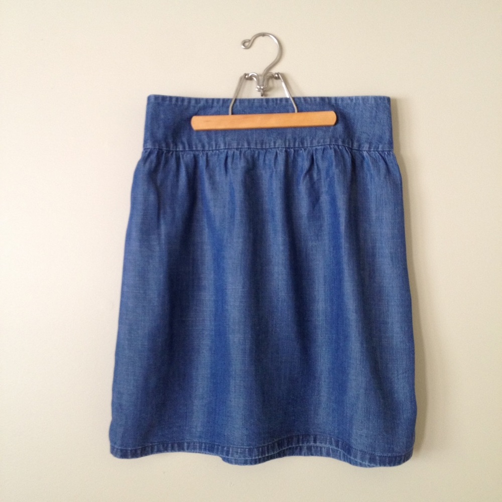 Chico's Denim Skirt