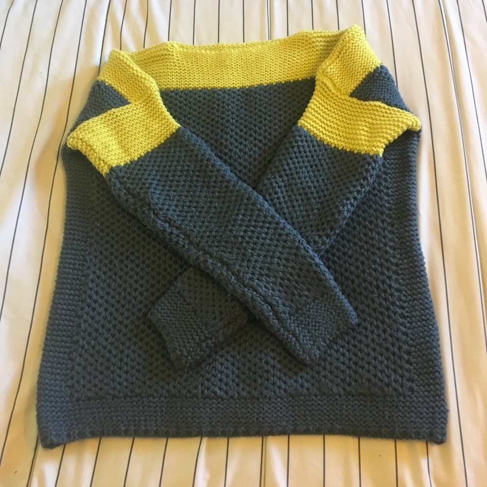 Baggy Cable Knit Sweater