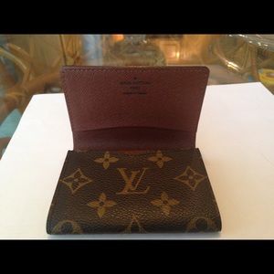 AUTHENTIC LOUIS VUITTON WALLET/CARD HOLDER