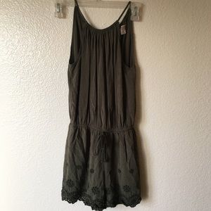 Mossimo olive romper