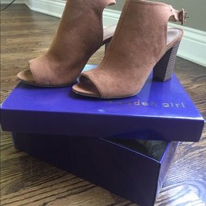 Steve Madden Open Toe Booties