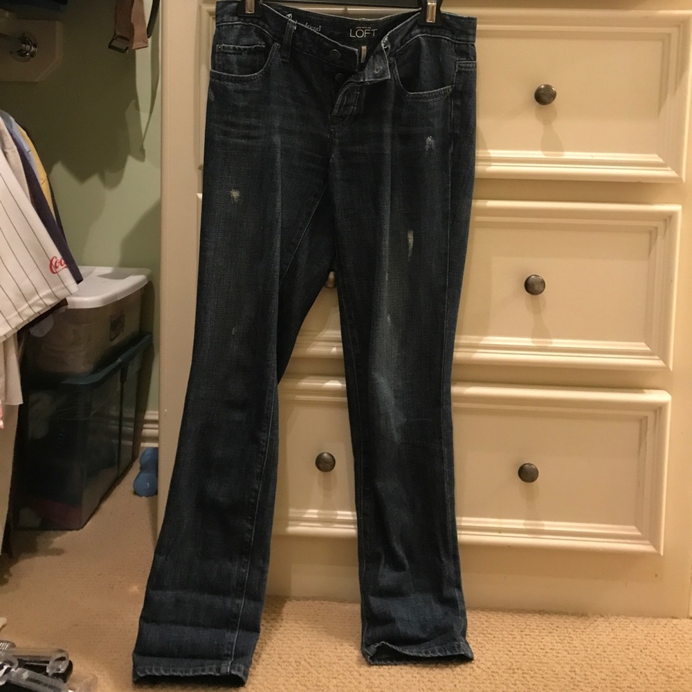 Loft boyfriend jeans