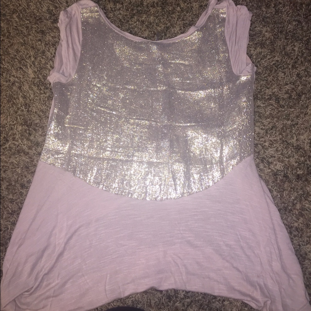 American Eagle Sparkly shirt