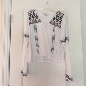 Long sleeve blouse