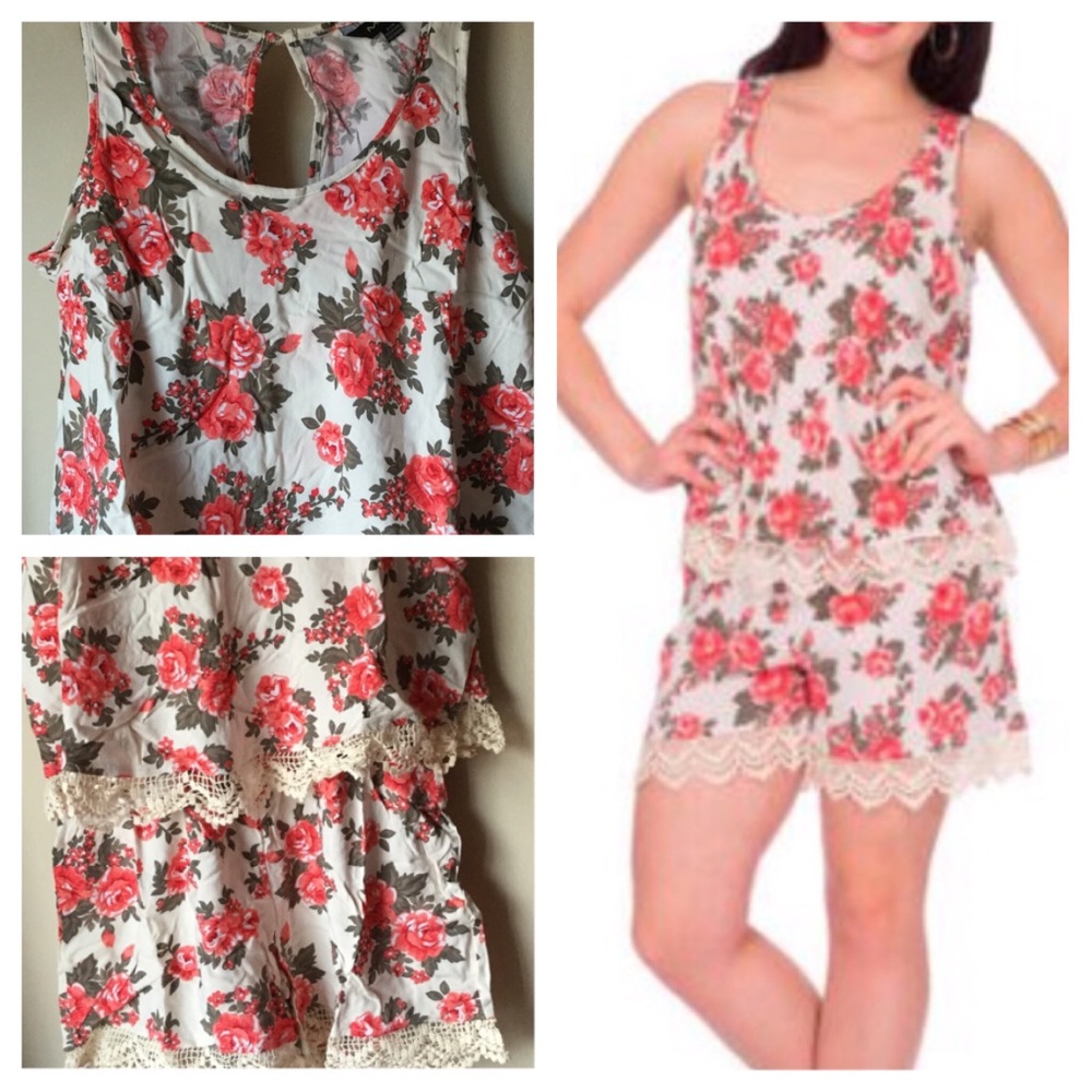 🆕Moda-Floral illusion Romper