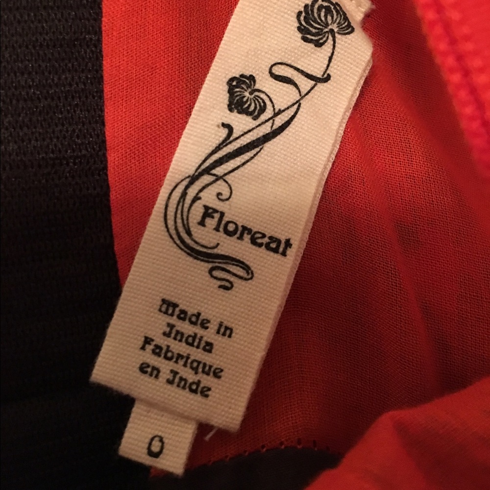 Anthropologie floreat size 0 dress - Picture 2 of 4