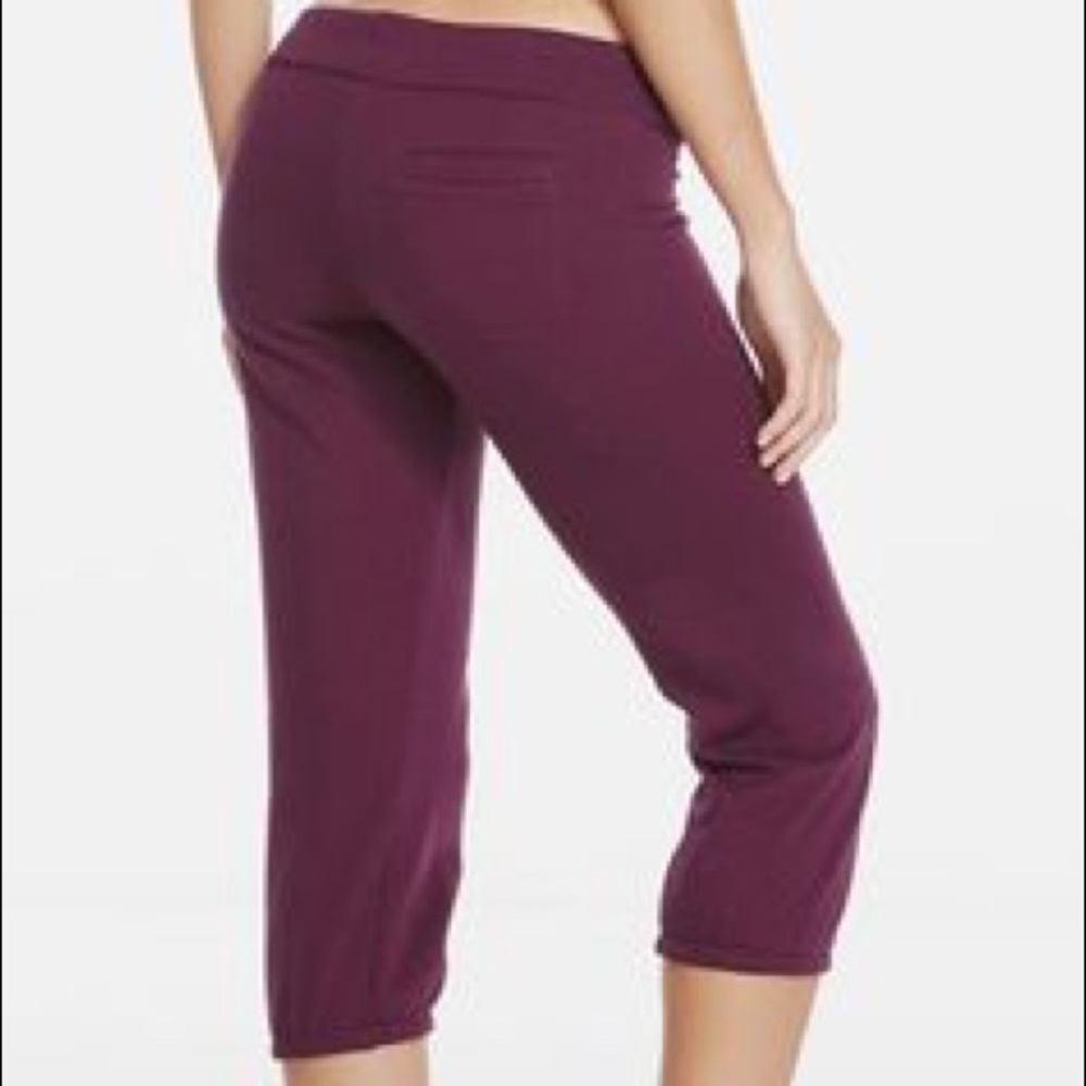 French terry capris