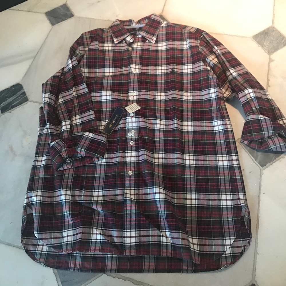 NWT men's Ralph Lauren button up shirt