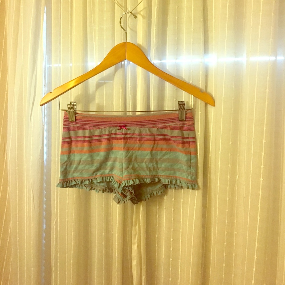 Comfy multi colored cheeky shorts