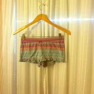 Comfy multi colored cheeky shorts