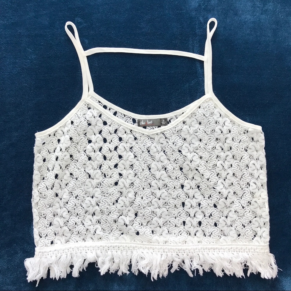 Chicabooti Crochet Crop Top