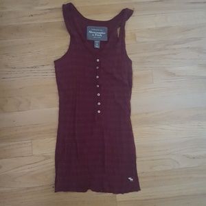 Abercrombie and Fitch button up tank top
