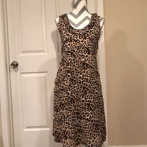 Madison cheetah print dress