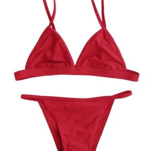 Super cute red bikini. Never worn. New with tags.