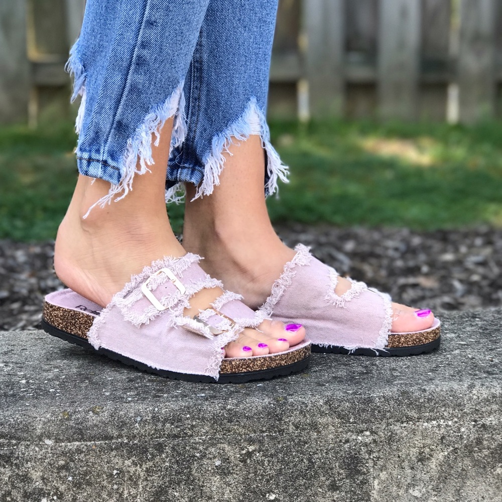 LAST PAIR! Dusty Pink Birk Sandals - Picture 7 of 7