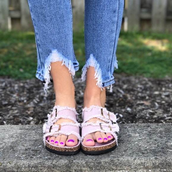 LAST PAIR! Dusty Pink Birk Sandals - Picture 5 of 7