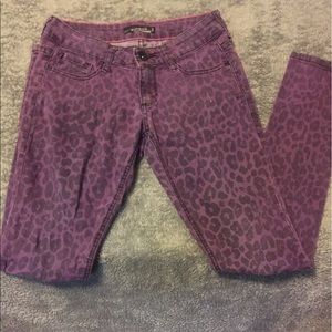 Size 3 Patterned Skinny Jeans