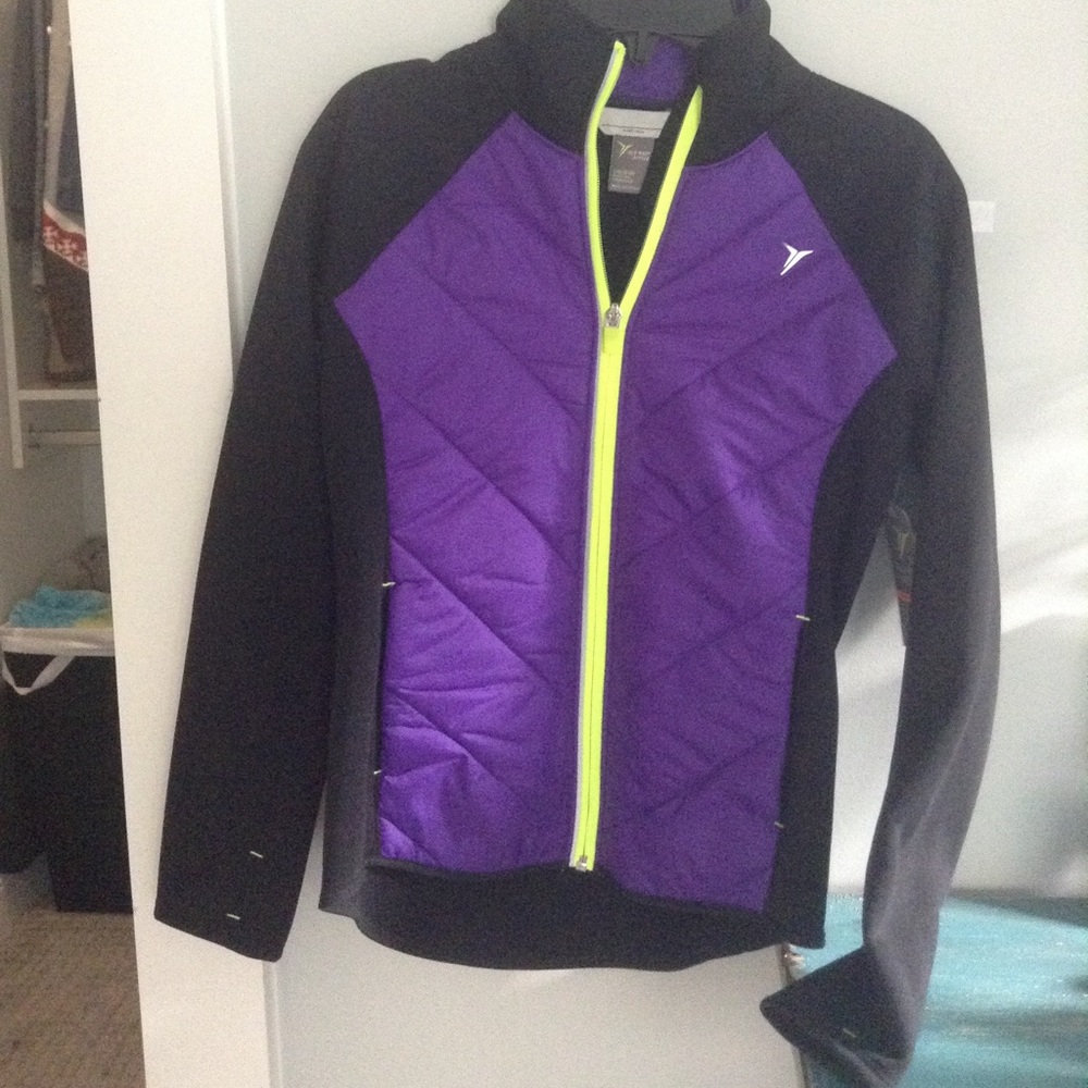 Warm athletic jacket
