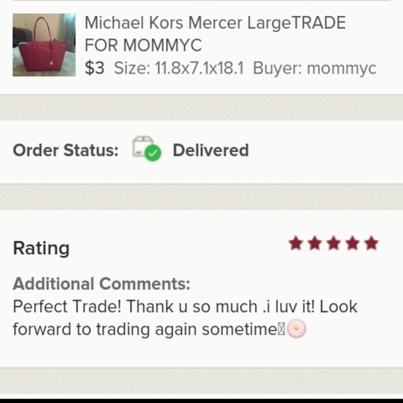 Trade Feedback - Picture 1 of 1