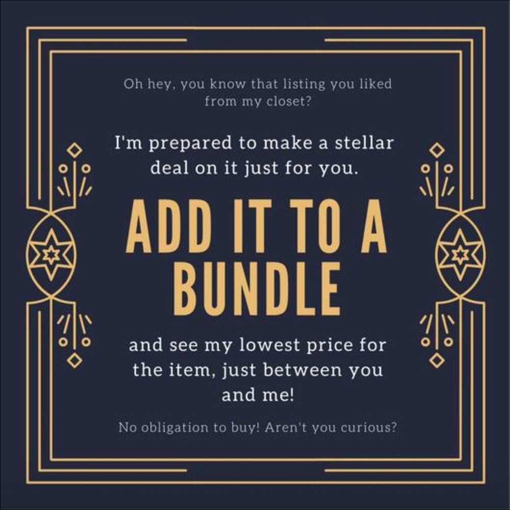 🛍Pick 1 Item, Click "Add to Bundle", Get An Offer