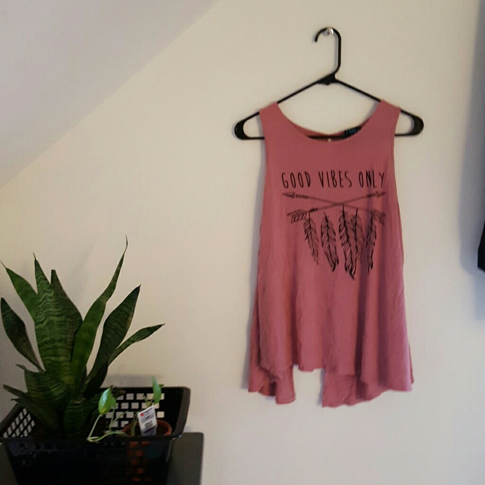 Good vibes only tank top