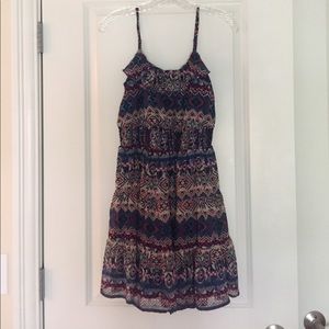 Aztec pattern dress
