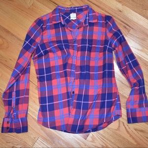 J. Crew Plaid Flannel Shirt