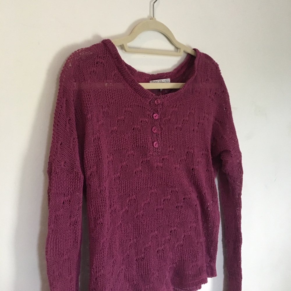 Maroon sweater